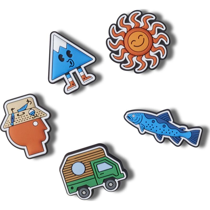 Crocs™ Jibbitz Day On The Lake 5 Pack 