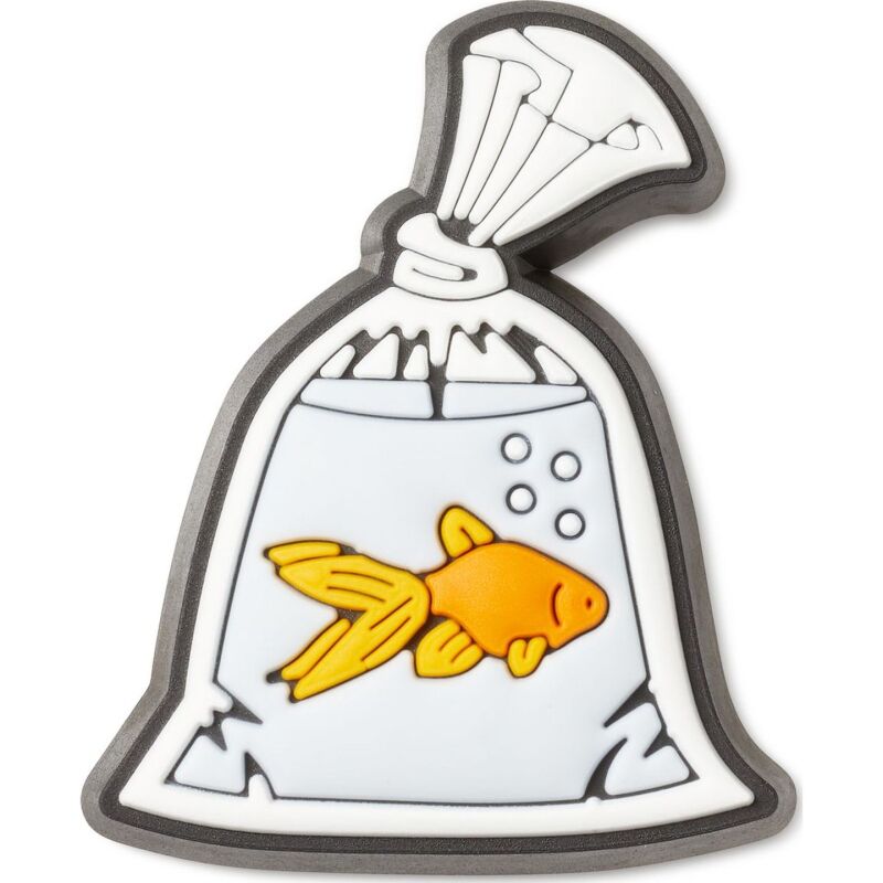 Crocs™ Jibbitz Gold Fish in Baggy Multi