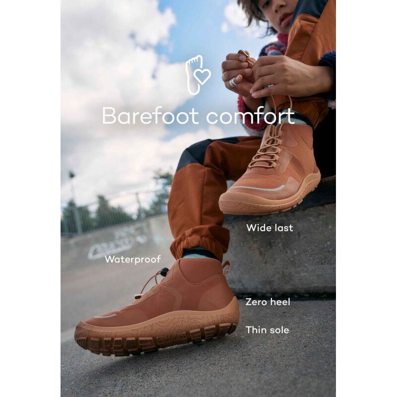 REIMA ReimaTec Waterproof Barefoot Shoes Loikkii 5400143A Cinnamon brown