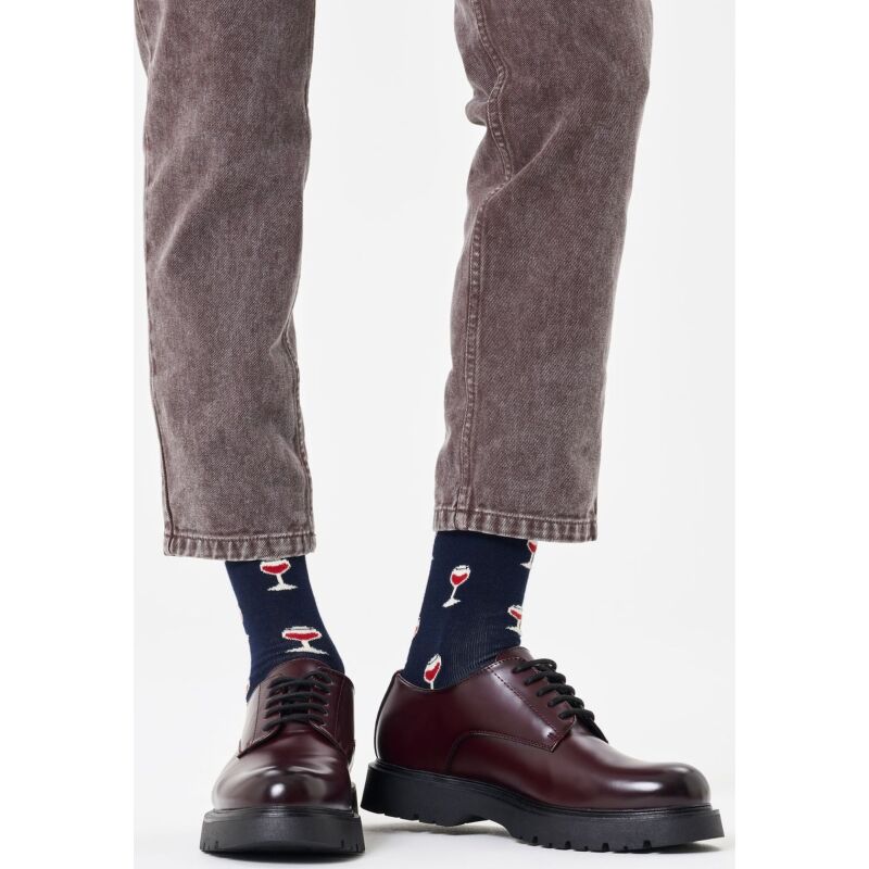 Happy Socks GLASS OF WINE Navy