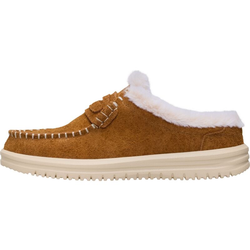 HEYDUDE Wendy NXT Mule Cozy Women's Spice Brown/Wood Ash