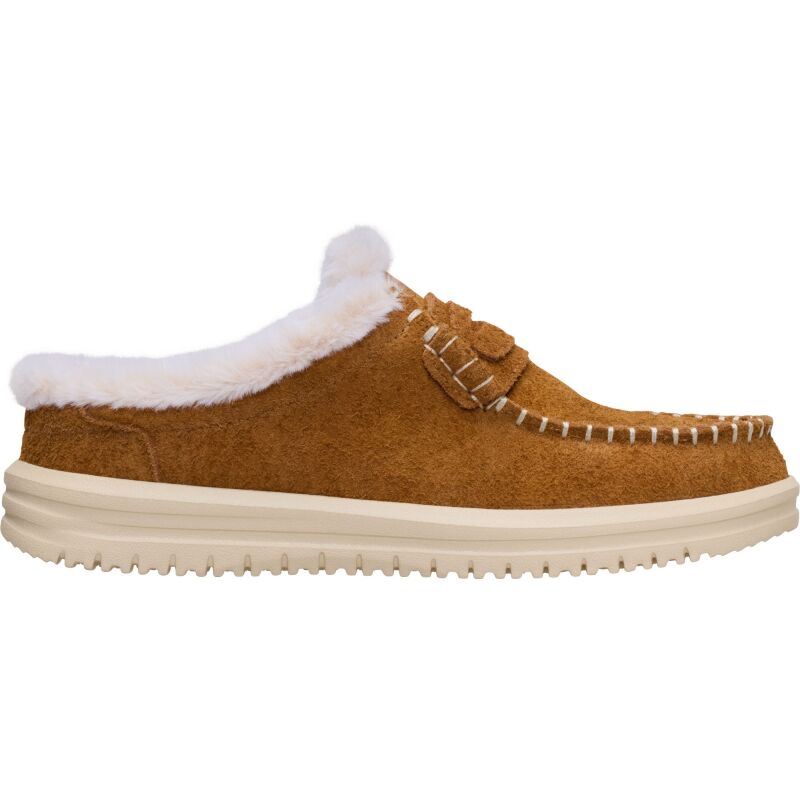 HEYDUDE Wendy NXT Mule Cozy Women's Spice Brown/Wood Ash
