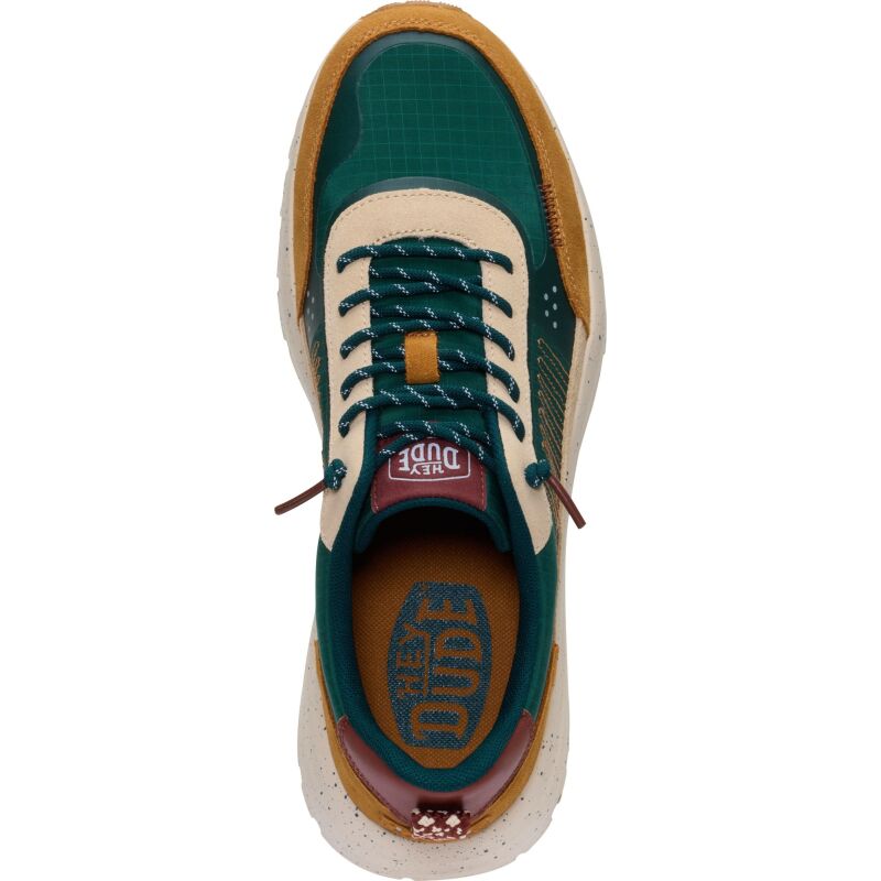 HEYDUDE Sirocco Alta Nylon Men's Pine Green/Multi