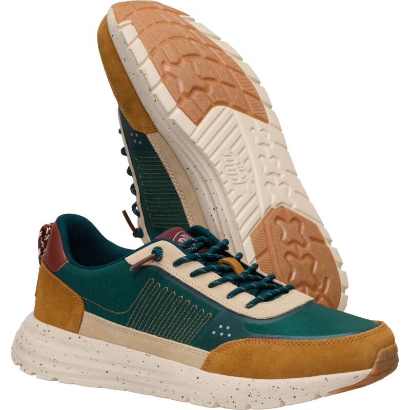 HEYDUDE Sirocco Alta Nylon Men's Pine Green/Multi