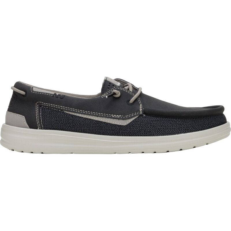 HEYDUDE Welsh Grip Classic Mesh Men 43154 Black/Storm Gray