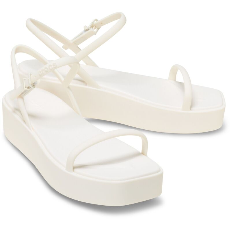 Crocs™ Miami Platform Y Strap Sandal Chalk