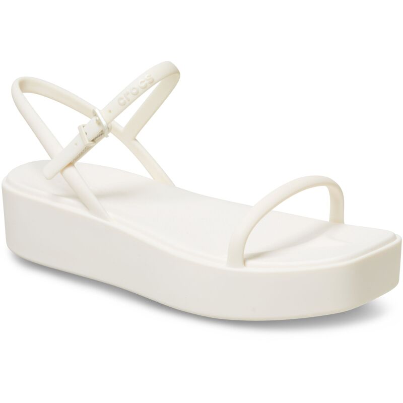 Crocs™ Miami Platform Y Strap Sandal Chalk