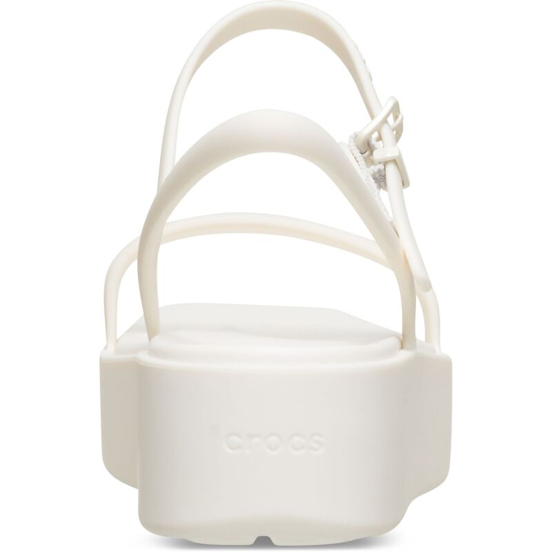 Crocs™ Miami Platform Y Strap Sandal Chalk