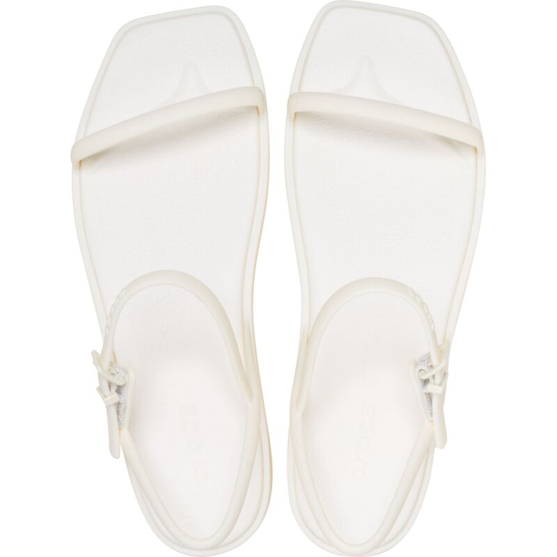 Crocs™ Miami Platform Y Strap Sandal Chalk