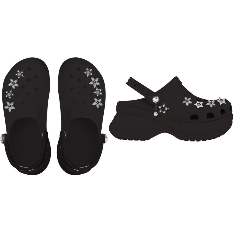 Crocs™ Bae Edgy Beading Clog Women's Black