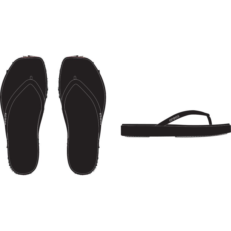 Crocs™ Miami Flatform Flip Women's Black