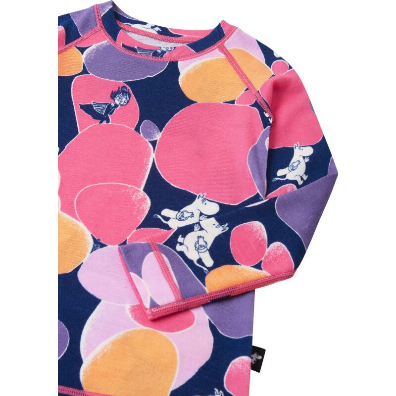 REIMA Wool Mix Base-Layer Set Moomin Trivsam 5200021C Soft Coral 3315