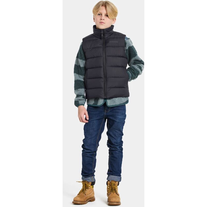 Didriksons Kilo Kids' Vest 2 Black