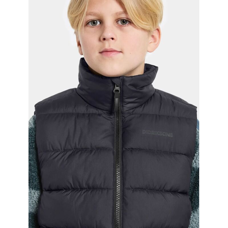 Didriksons Kilo Kids' Vest 2 Black