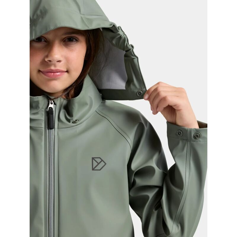 Didriksons Hepta Kids' Jacket Wilted Leaf