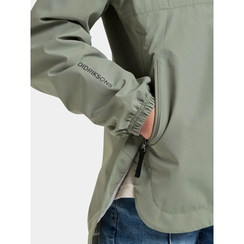 Didriksons Meliss Kids' Jacket 2 Wilted Leaf