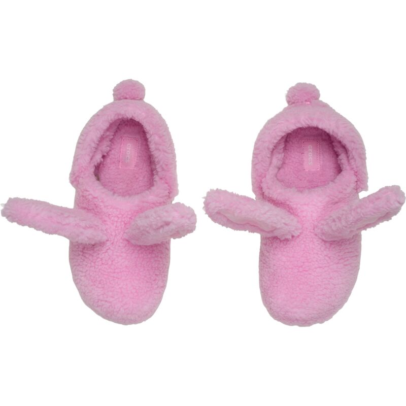 Crocs™ Classic Cozzzy Bunny Slipper Pink Tweed
