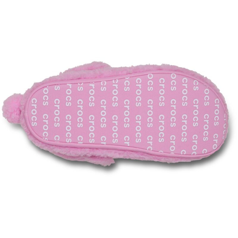 Crocs™ Classic Cozzzy Bunny Slipper Pink Tweed