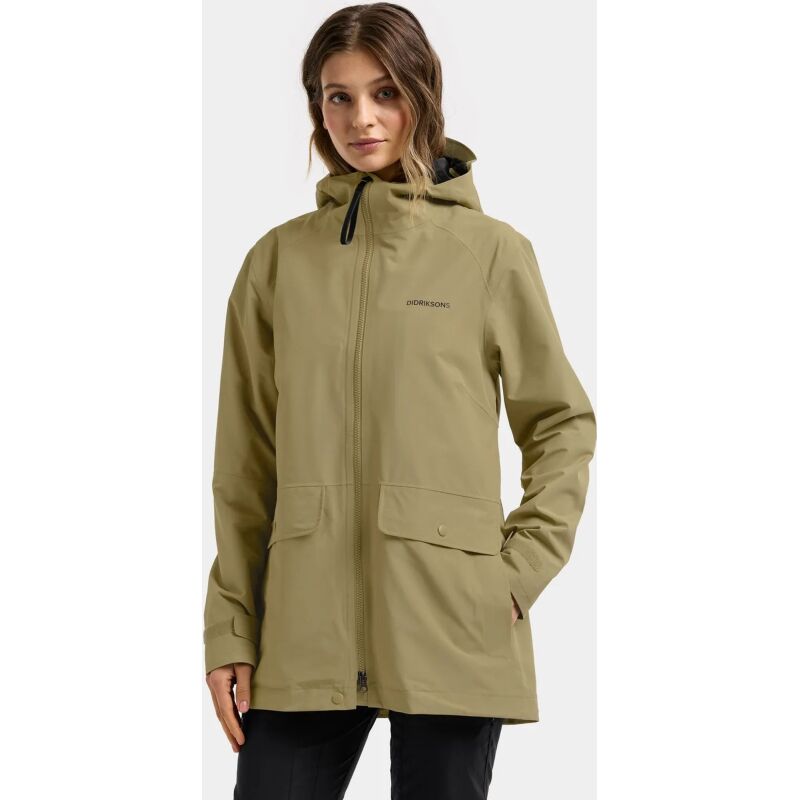 Didriksons Gila Women's Parka Olive Green