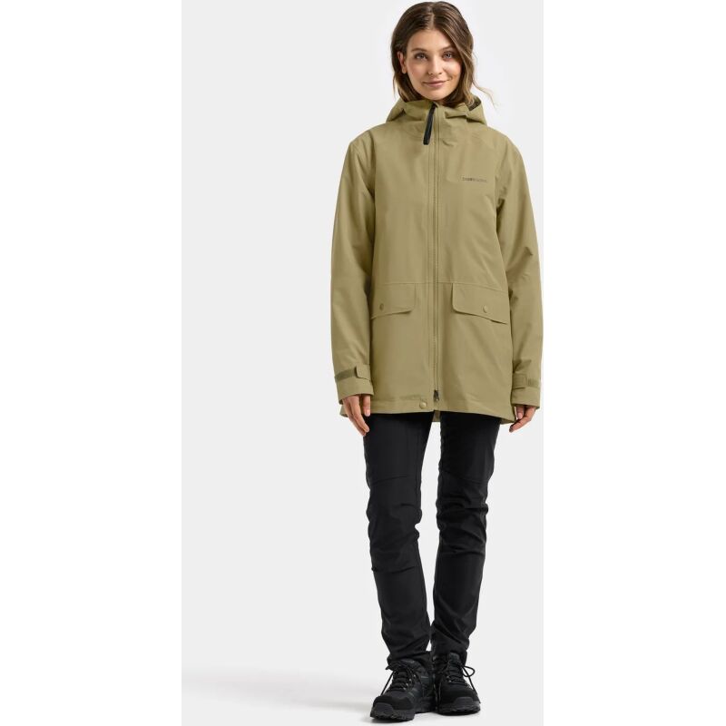 Didriksons Gila Women's Parka Olive Green