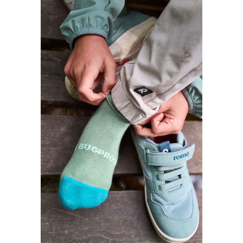 REIMA Bug Repellent Socks Karkotin 5300355A Stone Green 81BA