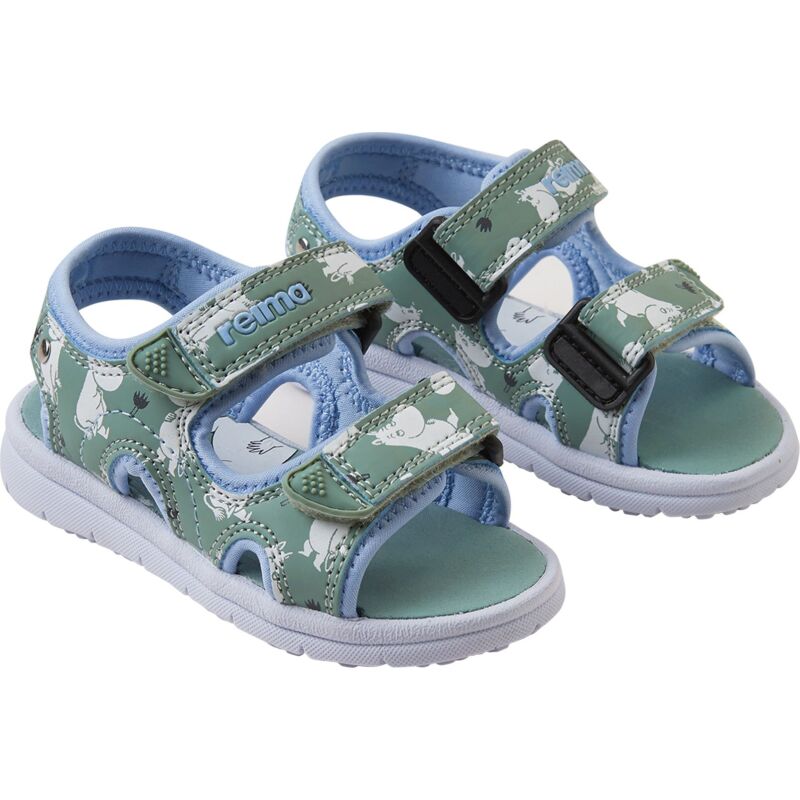 REIMA Lightweight Sandals Moomin Bungee 5400089M Stone Green 81B1