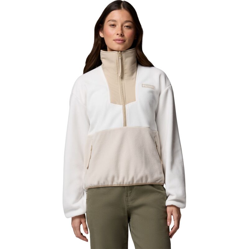 Columbia Sequoia Grove 1/2 Zip Fleece Women's Sea Salt, Dark Stone, Ancient Fossil