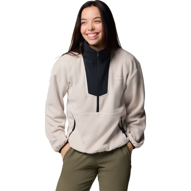 Columbia Sequoia Grove 1/2 Zip Fleece Women's Dark Stone, Black