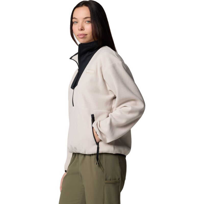 Columbia Sequoia Grove 1/2 Zip Fleece Women's Dark Stone, Black