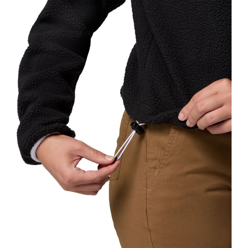 Columbia Helvetia II Cropped Half Snap Fleece Black 008