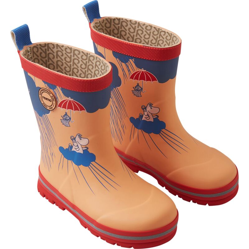 REIMA Rubber Rain Boots Magisk Moomin Apricot 26C1