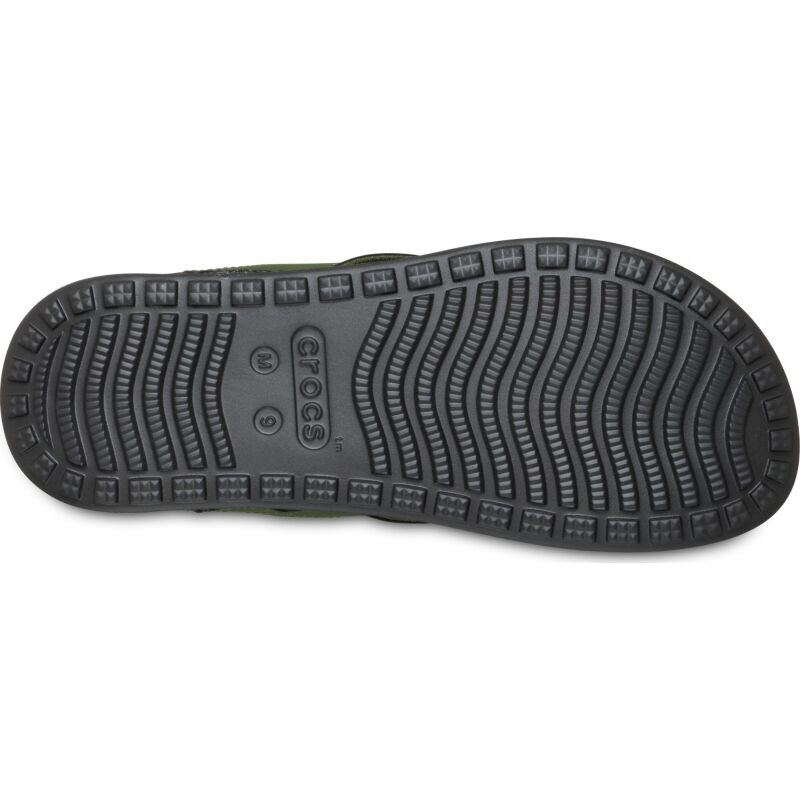 Crocs™ Yukon Surf Flip Army Green/Black