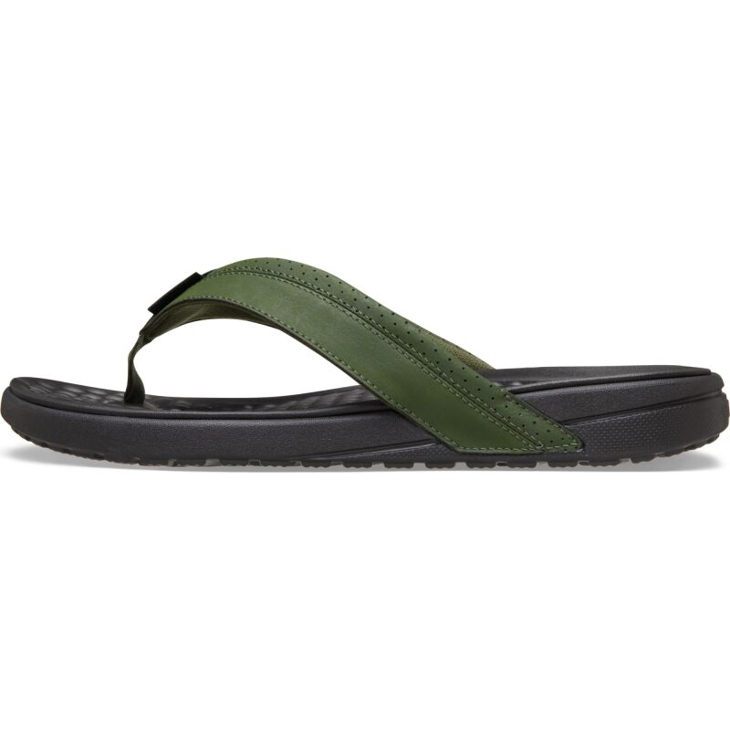 Crocs™ Yukon Surf Flip Army Green/Black