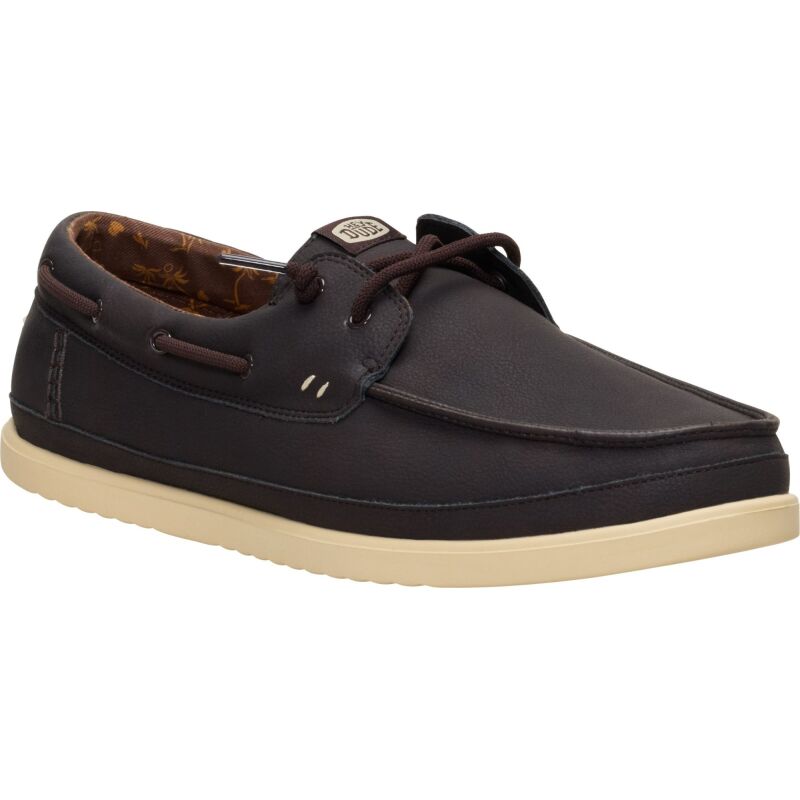 HEYDUDE Harbor Lo Classic Men's Mole Brown/Multi