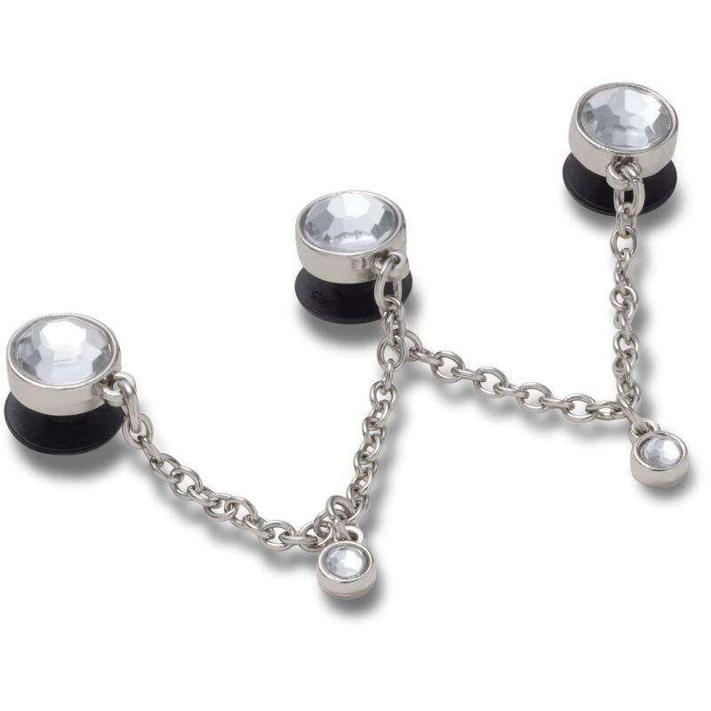 Crocs™ Crocs Jibbitz Silver Triple SMT Gem Chain 