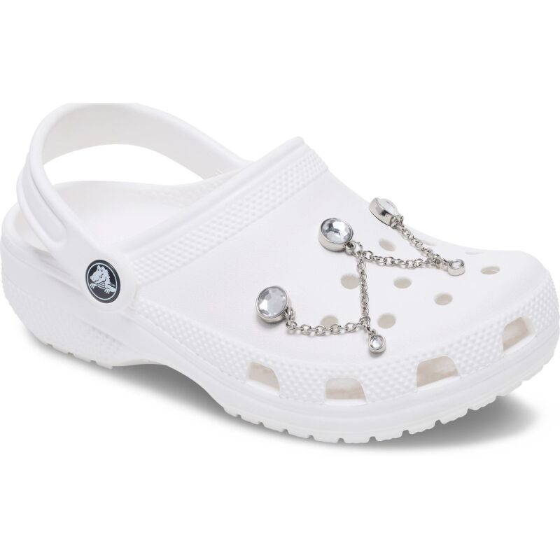 Crocs™ Jibbitz Silver Triple SMT Gem Chain 
