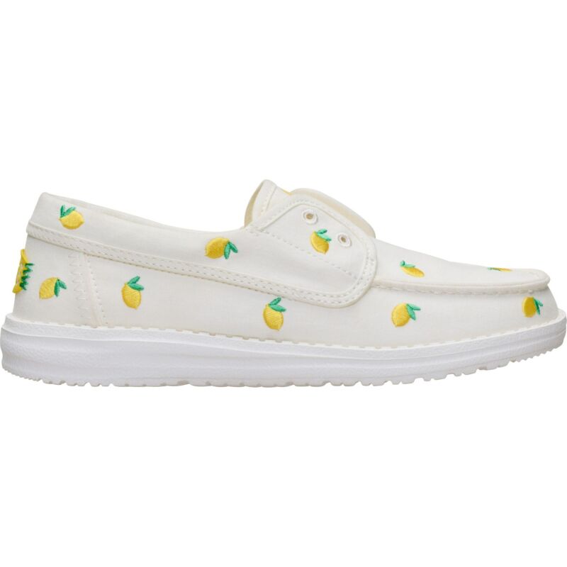 HEYDUDE Wendy Cru Embroidered Women's Egret/Multi