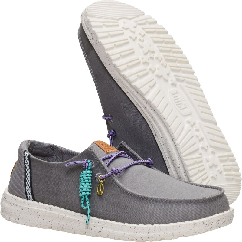 HEYDUDE Wendy Getaway Lace Women's Charcoal