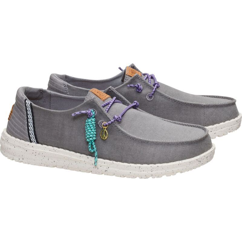 HEYDUDE Wendy Getaway Lace Women's Charcoal