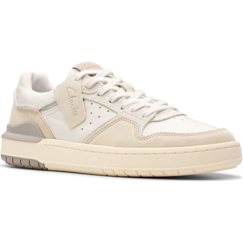 Clarks Courtlite 2 Lo Men's Off White Suede