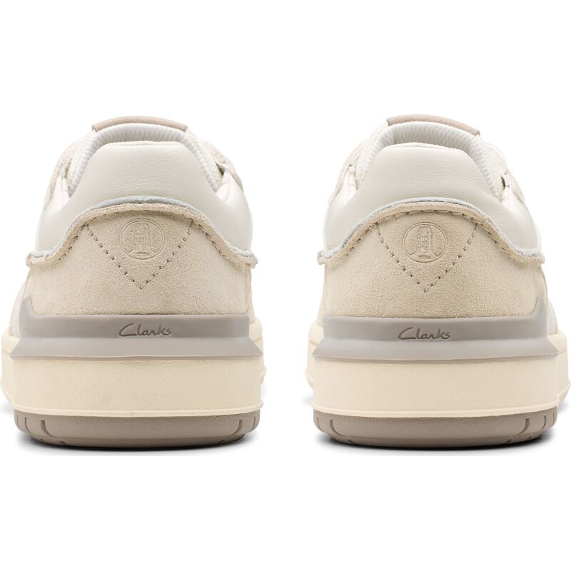 Clarks Courtlite 2 Lo Men's Off White Suede
