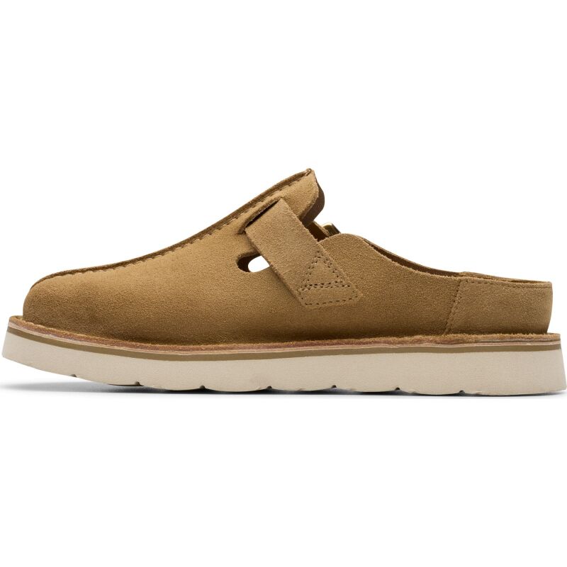 Clarks Solsbury Mule Women's Dark Sand Suede