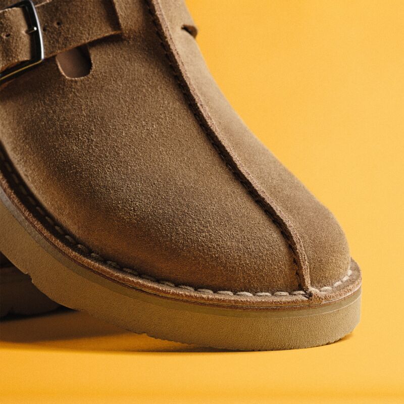 Clarks Solsbury Mule Men's Cola Suede