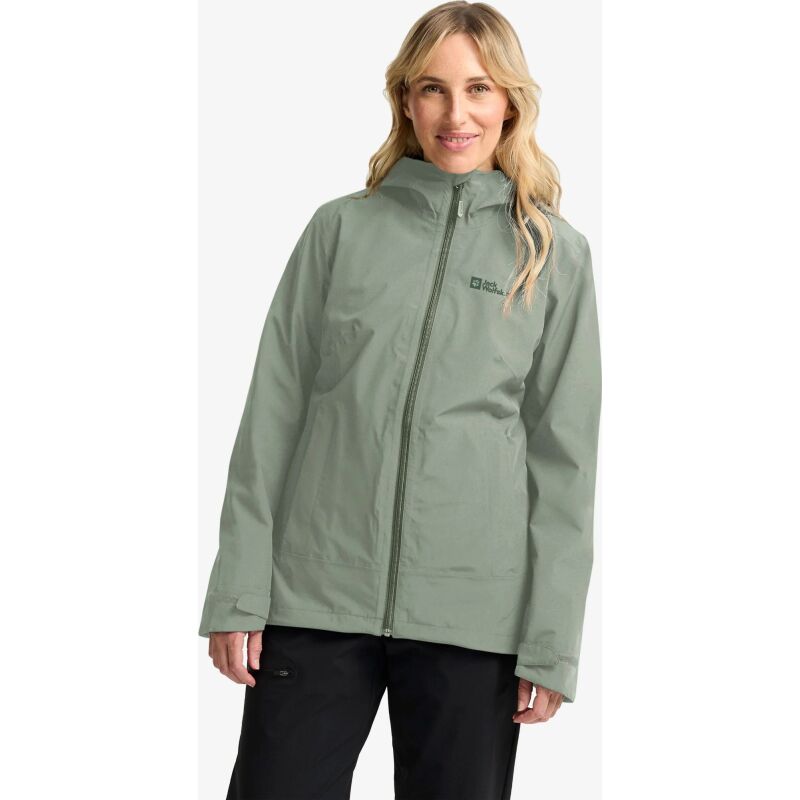 Jack Wolfskin Moonrise 3In1 Jacket Women's Mint Leaf