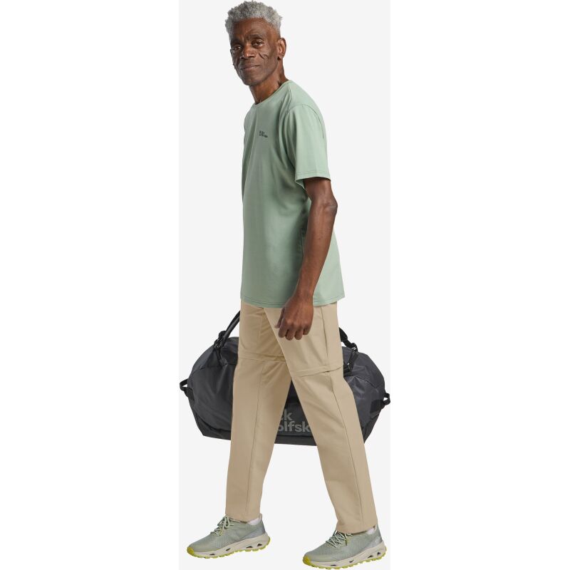 Jack Wolfskin Pico Trail Zip Off Pants Men's Stone