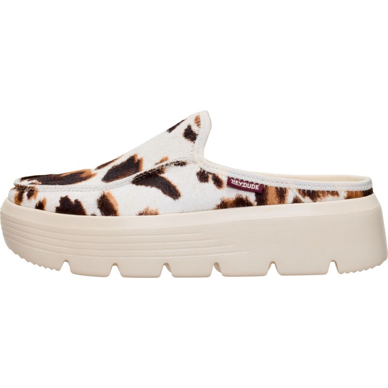 HEYDUDE Austin Edge Luxe Women's Ivory/Cow