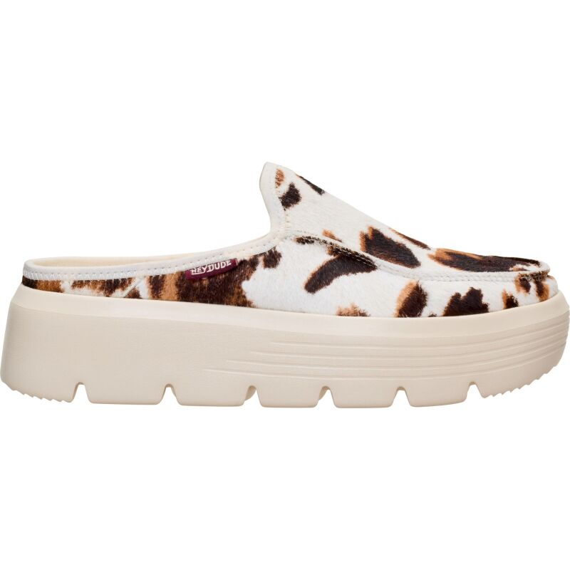 HEYDUDE Austin Edge Luxe Women's Ivory/Cow