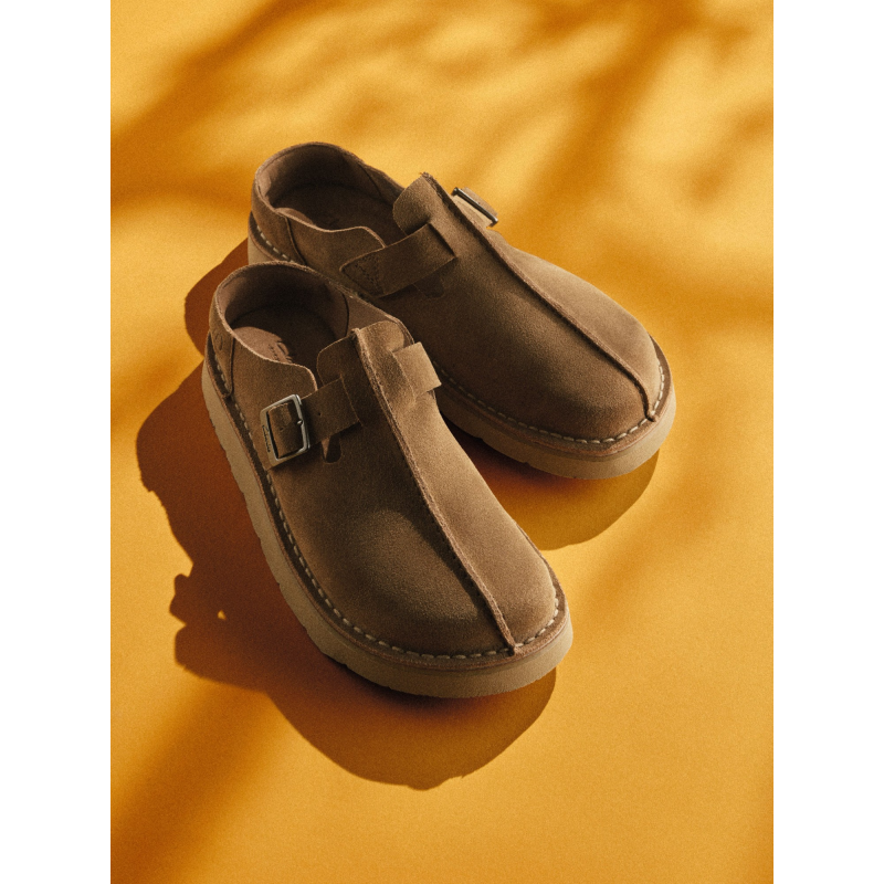 Clarks Solsbury Mule Men's Cola Suede