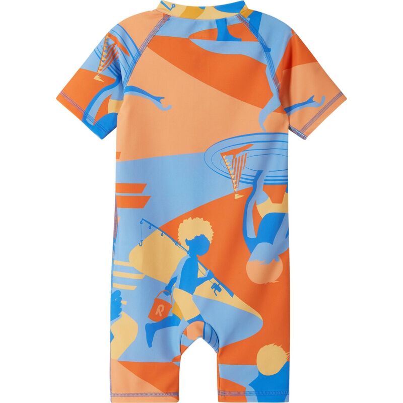 REIMA Toddler' UPF 50+ Swimsuit Atlantti 5200131B Orange