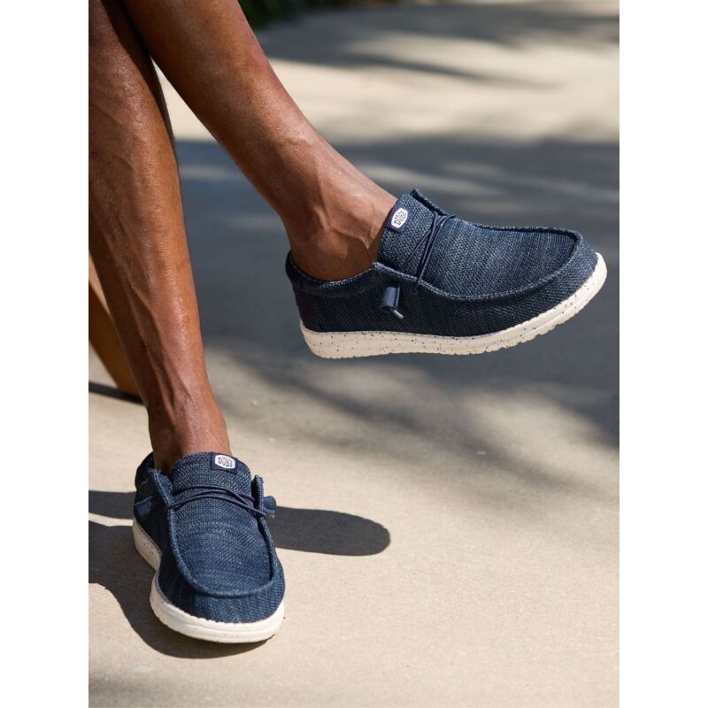 HEYDUDE Wally Stretch Sox Men's 41898 Navy